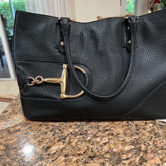 Gucci Half Horsebit Hasler Leather Tote - Picture 3 of 13